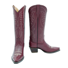 THE JANE BOOT WITH CLASSIC EMBROIDERY