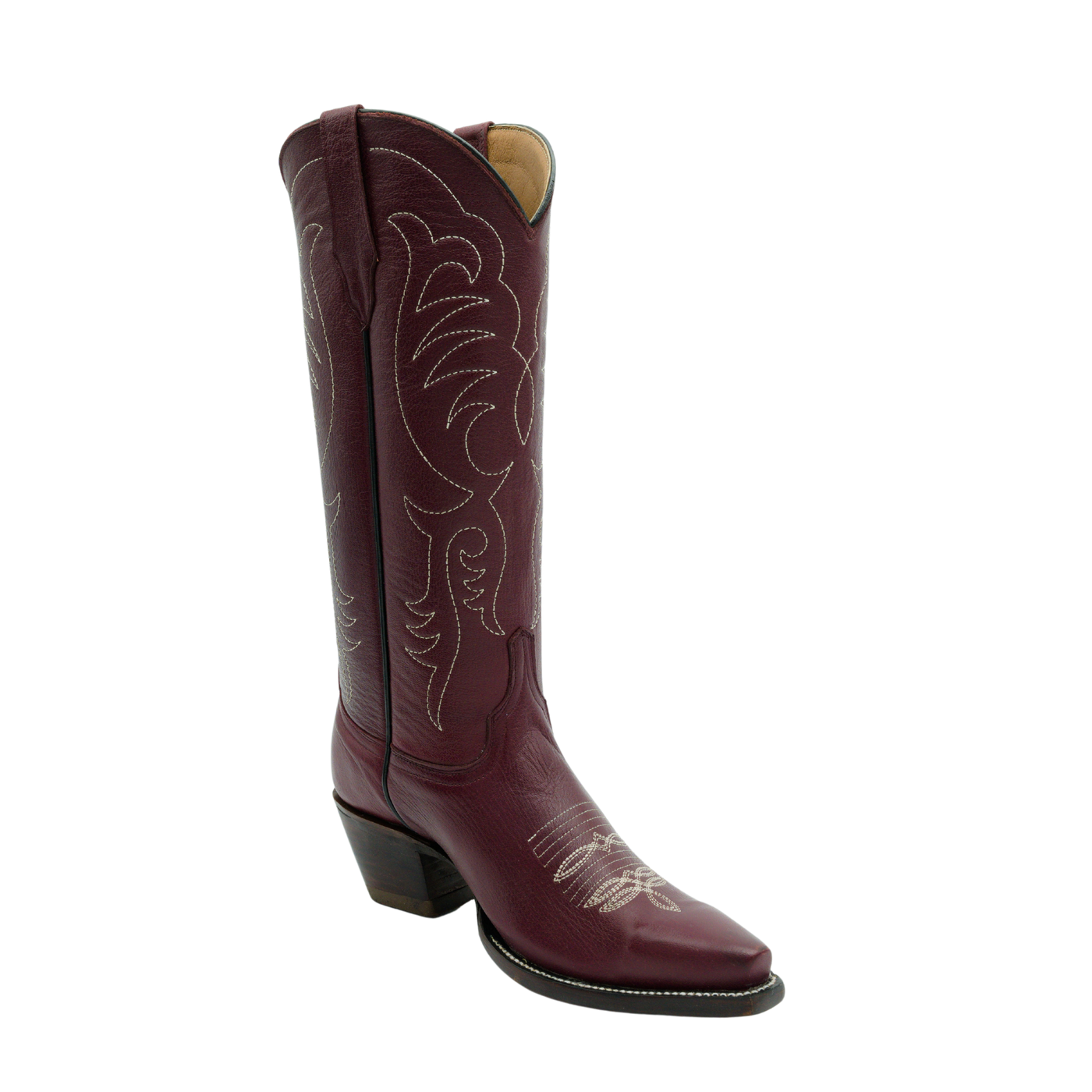 THE JANE BOOT WITH CLASSIC EMBROIDERY