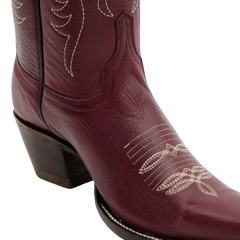 THE JANE BOOT WITH CLASSIC EMBROIDERY